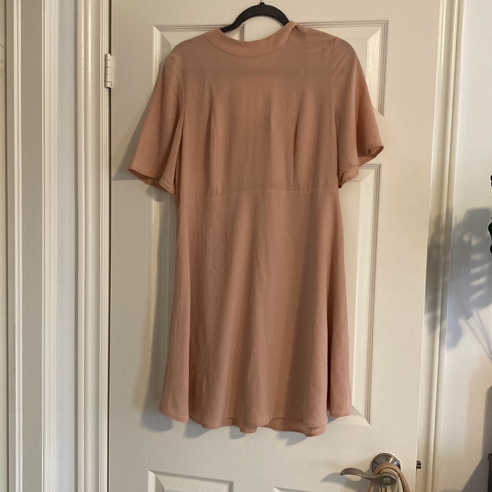Blush pink dress